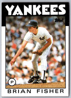 1986 Topps Brian Fisher #584 Rookie