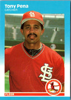 1987 Fleer Update Tony Pena #U-98