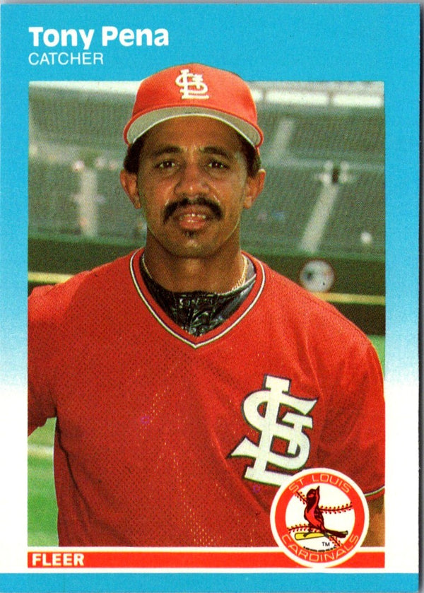 1987 Fleer Update Tony Pena #U-98