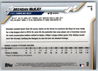 2020 Topps Chrome Brendan McKay #8 Rookie