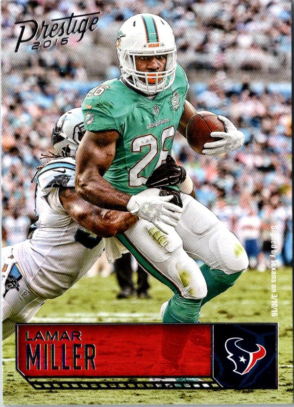 2016 Panini Prestige Lamar Miller #104