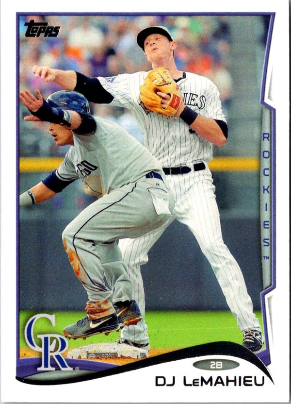 2014 Topps D.J. LeMahieu #476