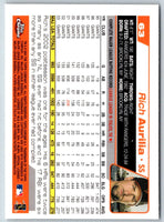 2004 Topps Chrome Rich Aurilia #63