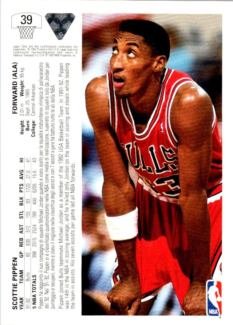 1991 Upper Deck Scottie Pippen