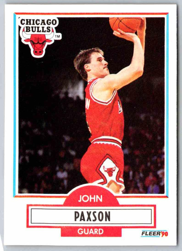 1990 Fleer John Paxson #28