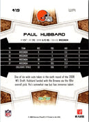 2008 Score Super Bowl XLIII Paul Hubbard