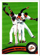 2011 Topps Baltimore Orioles