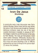 1982 Donruss Ivan DeJesus
