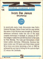 1982 Donruss Ivan DeJesus #14