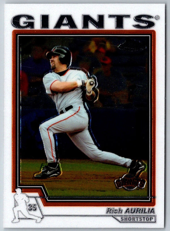 2004 Topps Chrome Rich Aurilia #63