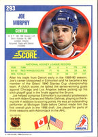 1990 Score Joe Murphy #293 Rookie