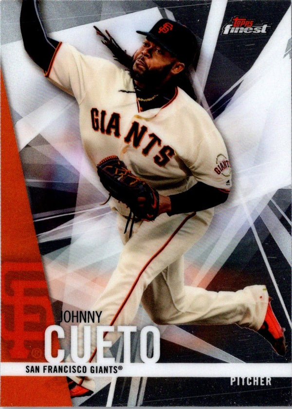 2017 Finest Johnny Cueto #81