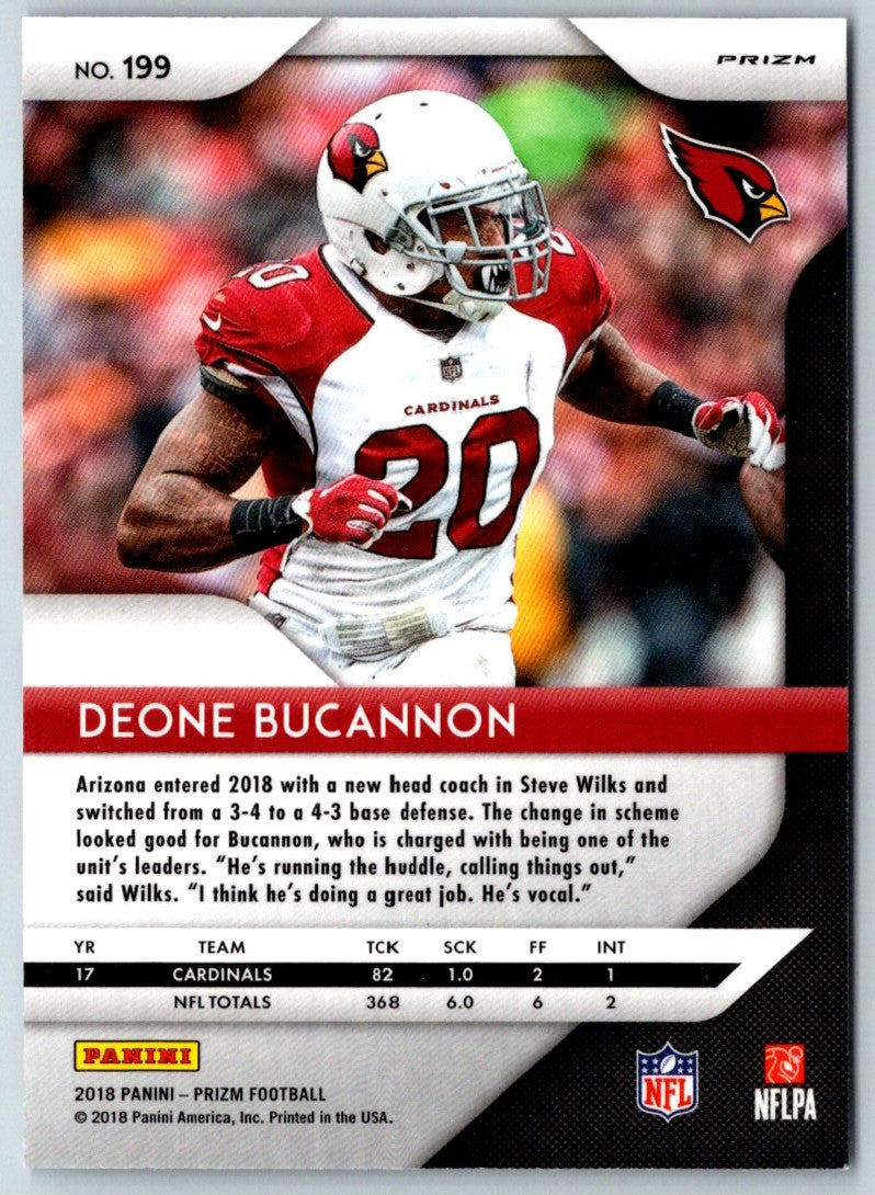 2018 Panini Deone Bucannon