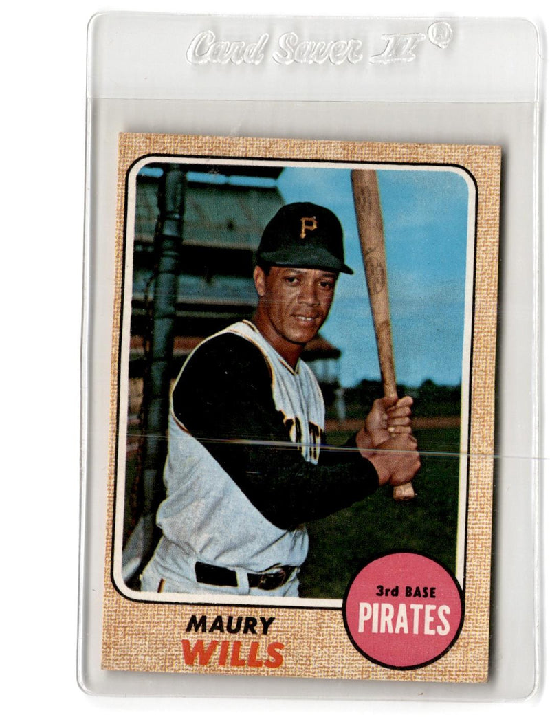 1968 Topps Maury Wills