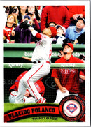 2011 Topps Philadelphia Phillies Placido Polanco