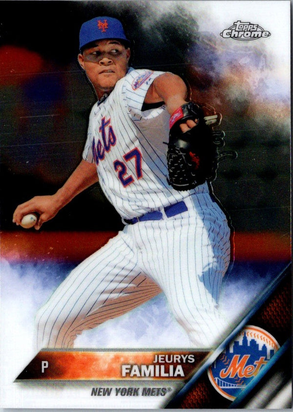 2016 Topps Chrome Jeurys Familia #57