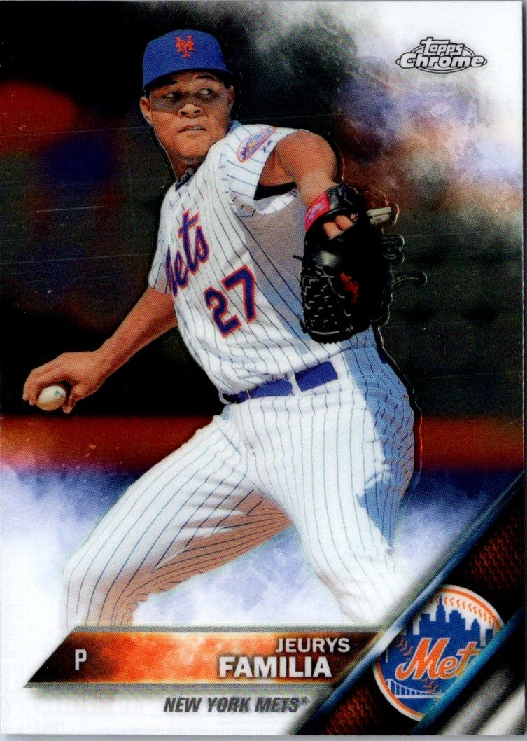 2016 Topps Chrome Jeurys Familia