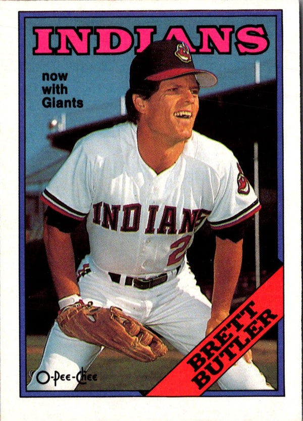 1988 O-Pee-Chee Brett Butler #202