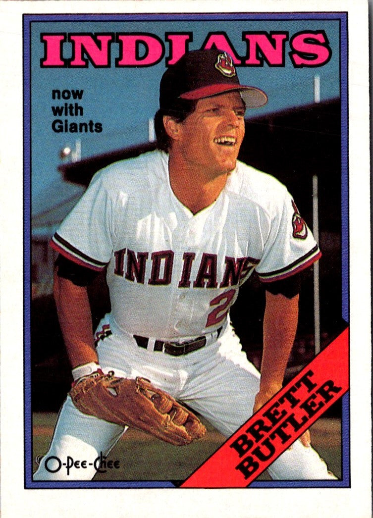 1988 O-Pee-Chee Brett Butler