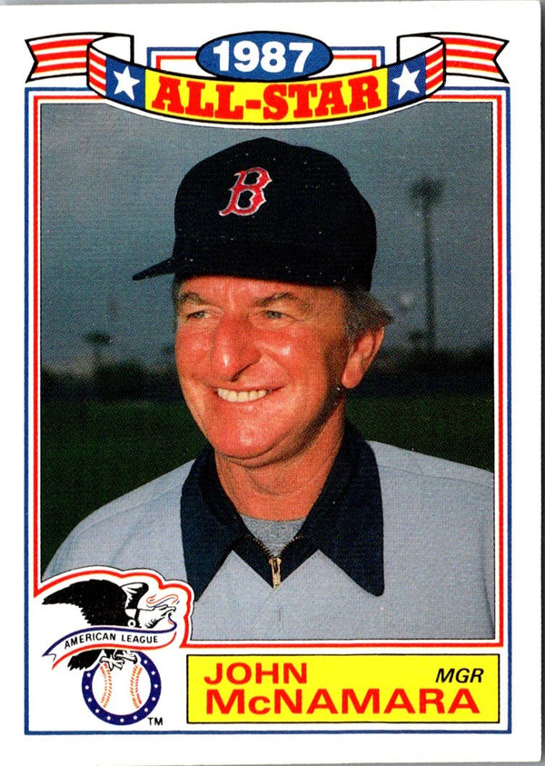 1988 Topps Glossy All-Stars John McNamara #1