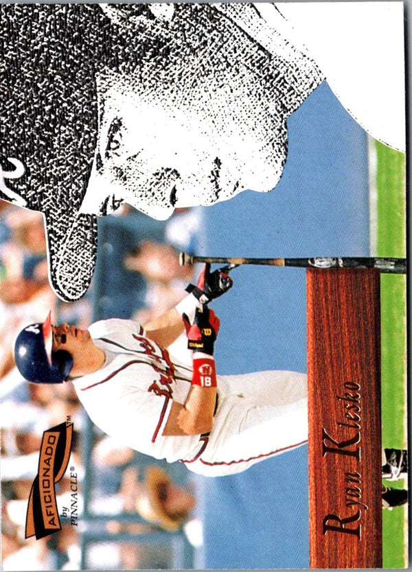 1996 Pinnacle Aficionado Ryan Klesko #107