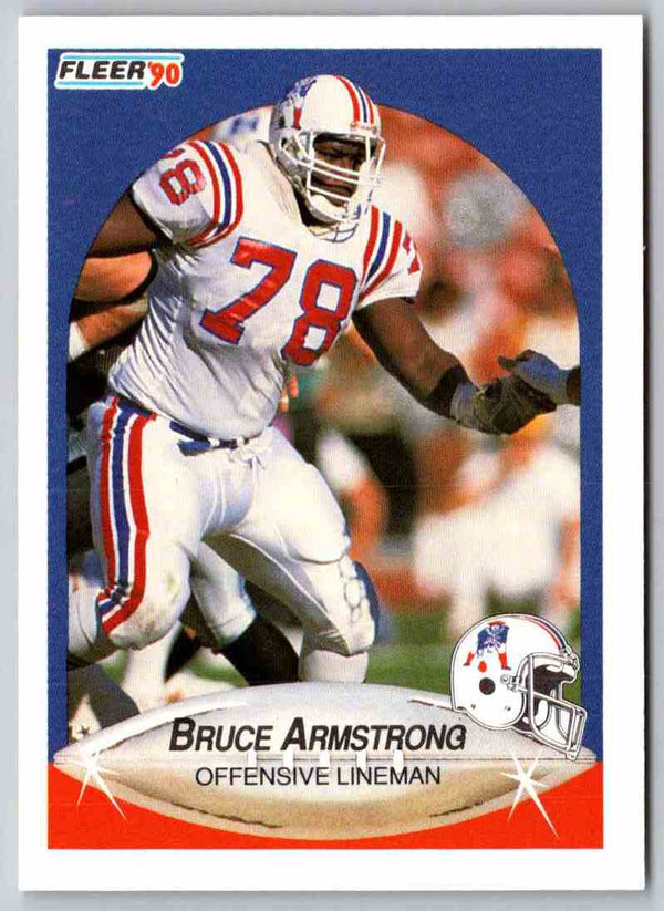 1990 Fleer Bruce Armstrong #317