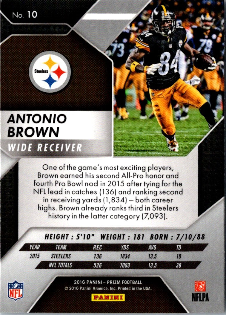 2016 Panini Antonio Brown