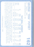 1989 Collegiate Collection North Carolina's Finest Yogi Poteet #162