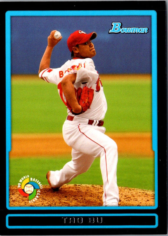 2009 Bowman WBC Prospects Tao Bu #BW18
