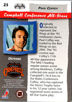 1992 Upper Deck All-Star Locker Series Paul Coffey #23
