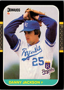 1987 Donruss Danny Jackson