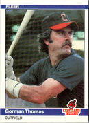 1984 Fleer Gorman Thomas
