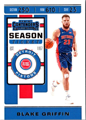 2019 Panini Contenders Blake Griffin #10