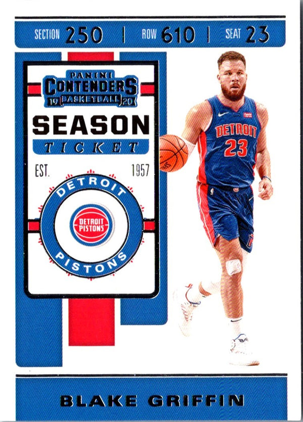 2019 Panini Contenders Blake Griffin #10