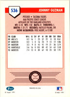 1991 Line Drive AAA Johnny Guzman #536