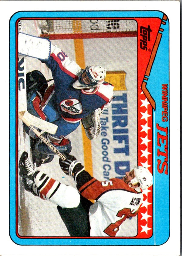 1990 Topps Winnipeg Jets #180