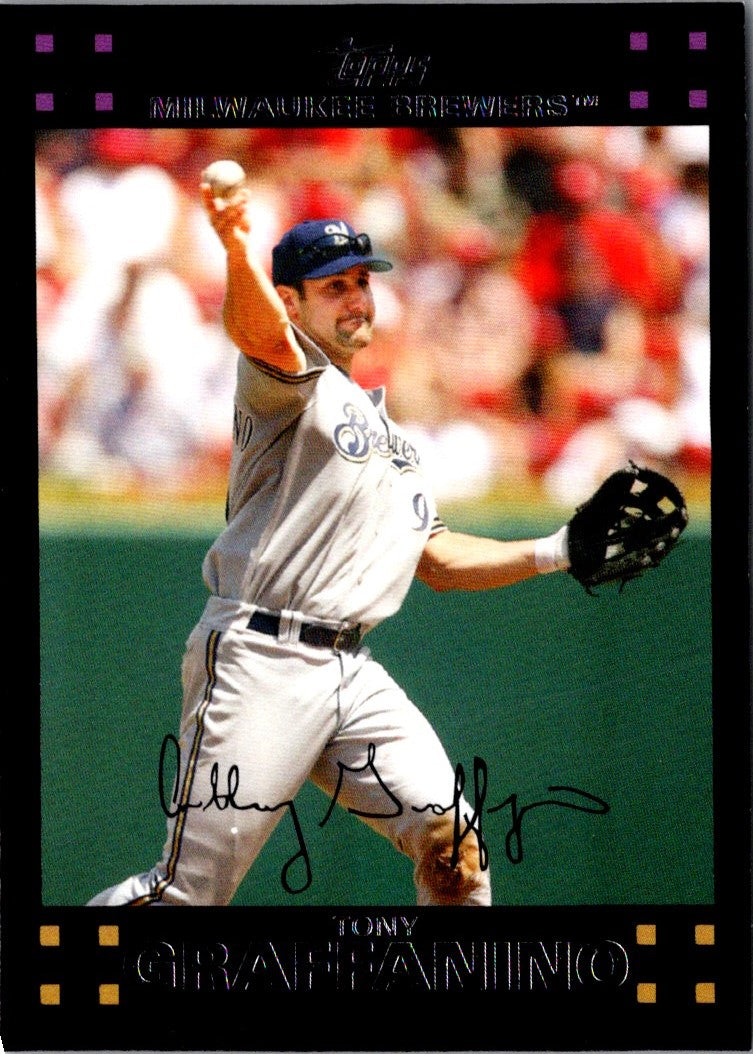 2007 Topps Updates & Highlights Tony Graffanino