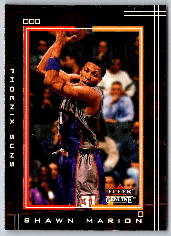 2001 Fleer Genuine Shawn Marion #41