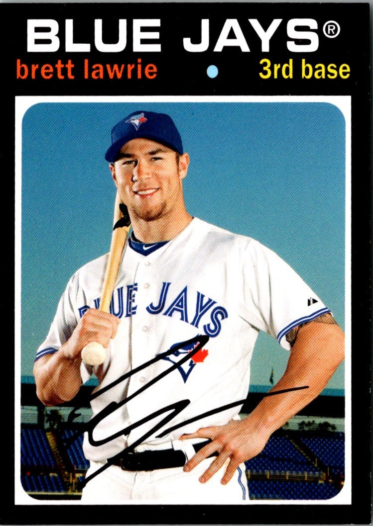 2012 Topps Archives Brett Lawrie