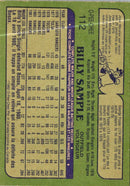 1982 O-Pee-Chee Billy Sample
