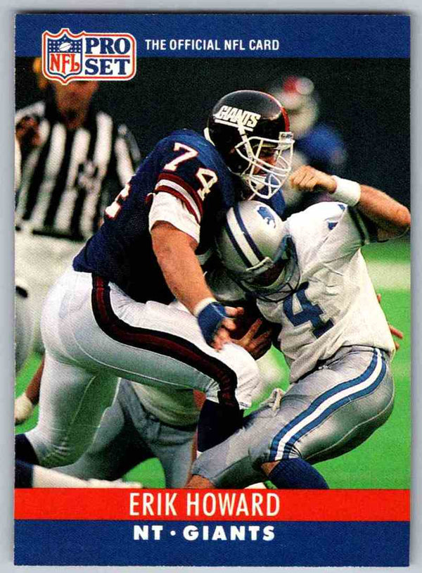 1990 Pro Set Erik Howard #225