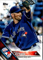 2016 Topps Holiday Baseball Marco Estrada #HMW66