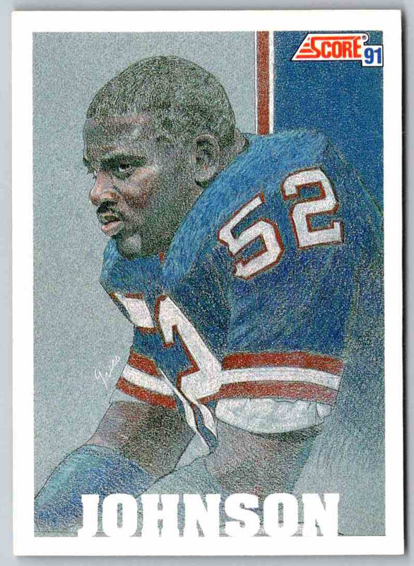 1991 Score Pepper Johnson #635