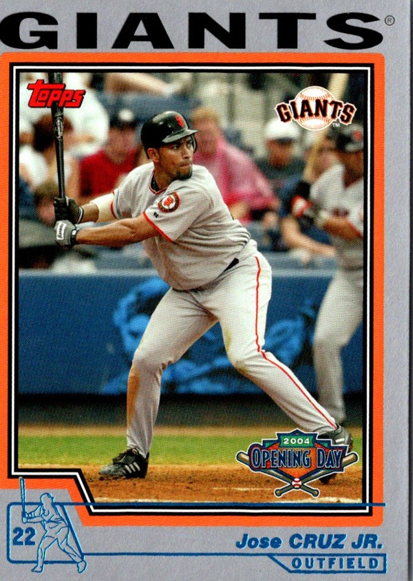 2002 Topps Gallery Jose Cruz Jr. #99