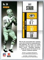 2016 Contenders Bart Starr #34