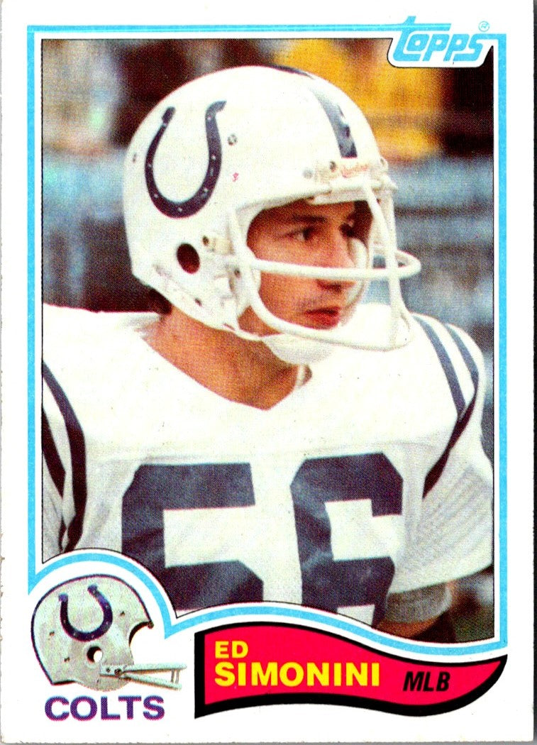 1982 Topps Ed Simonini