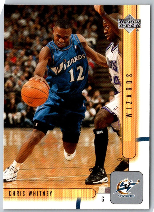 2001 Upper Deck Chris Whitney #177
