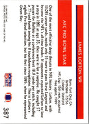 1992 Pro Set James Lofton