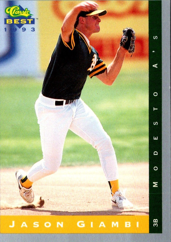 1993 Classic Best Jason Giambi #190