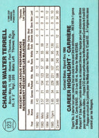 1986 Leaf Walt Terrell #123